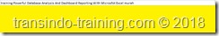 training database analisis dengan microsoft excel murah
