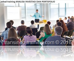 jadwal training ANALISA INVESTASI DAN PORTOFOLIO jadwal training manajemen portofolio