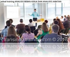 jadwal training Analisis Pekerjaan dan Jabatan 