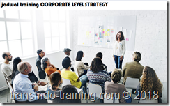 jadwal training CORPORATE LEVEL STRATEGY jadwal training Prinsip Dasar Corporate Strategy