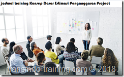 jadwal training Project Scheduling and Cost Planning Skills 