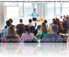 jadwal training EFFECTIVE SKILLS FOR SECRETARY AND ADMINISTRATION STAFF 