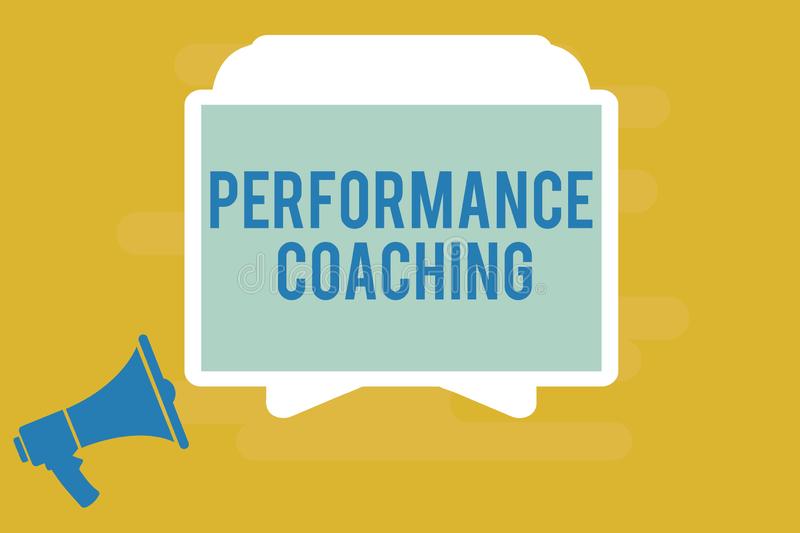 TRAINING ONLINE PERFORMANCE ORIENTED COACHING
