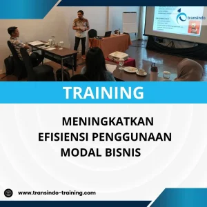 Pelatihan meningkatkan efisiensi modal bisnis