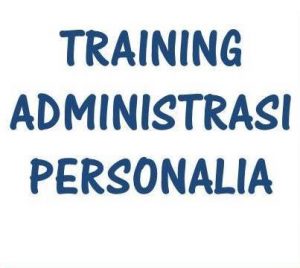 TRAINING ONLINE ADMINISTRASI PERSONALIA