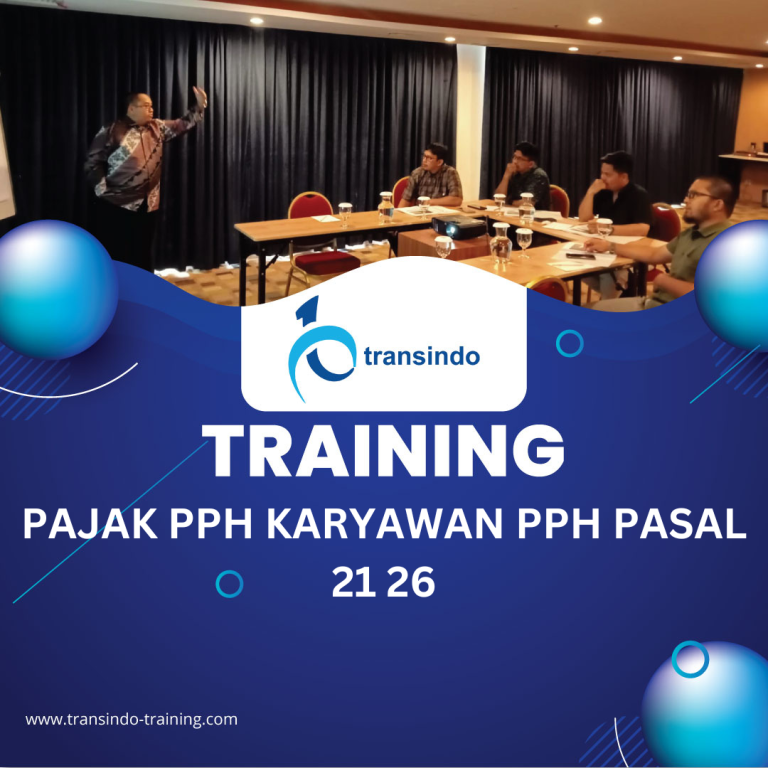 TRAINING PAJAK PPH KARYAWAN PPH PASAL 21 26