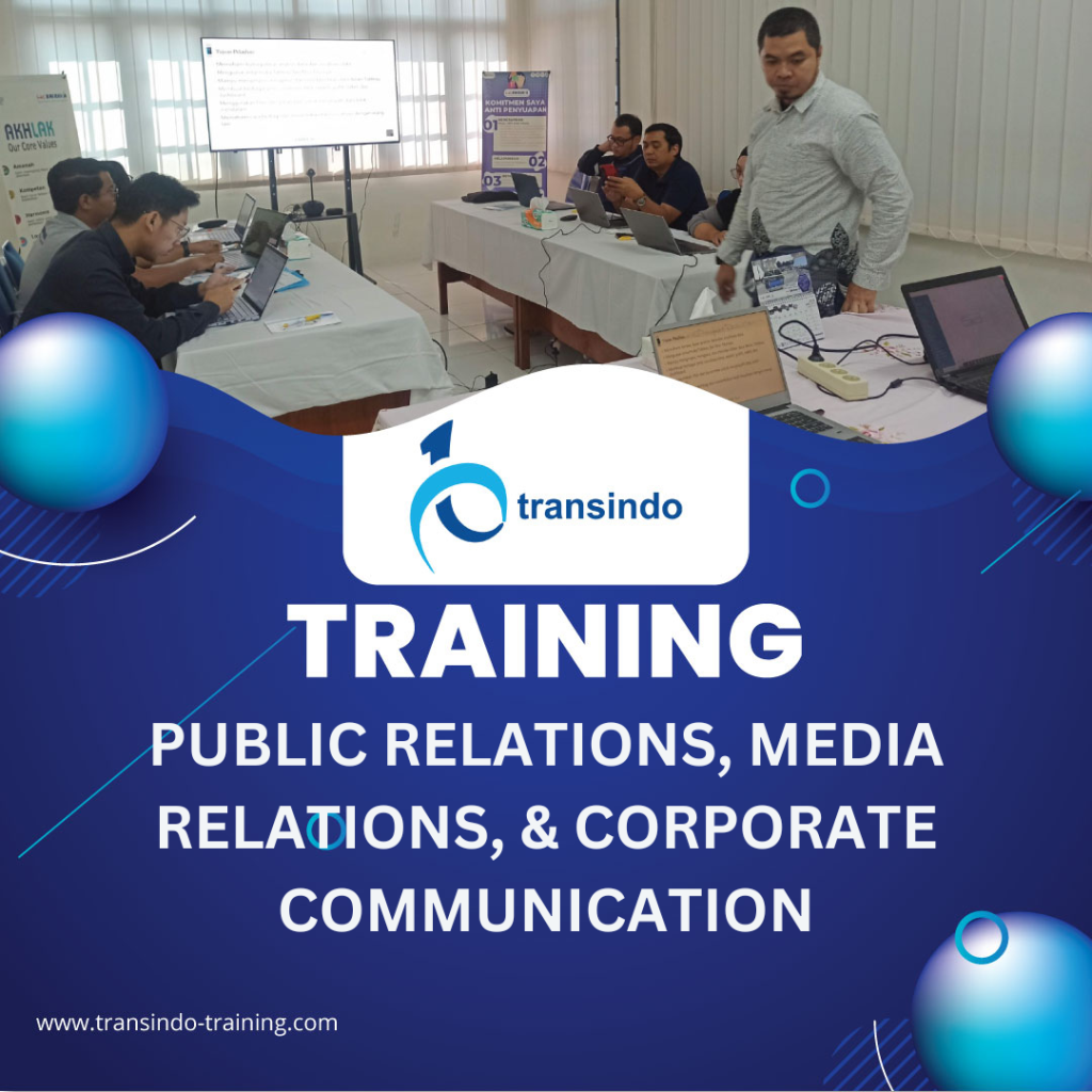 TRAINING PUBLIC RELATIONS, MEDIA RELATIONS, & CORPORATE COMMUNICATION