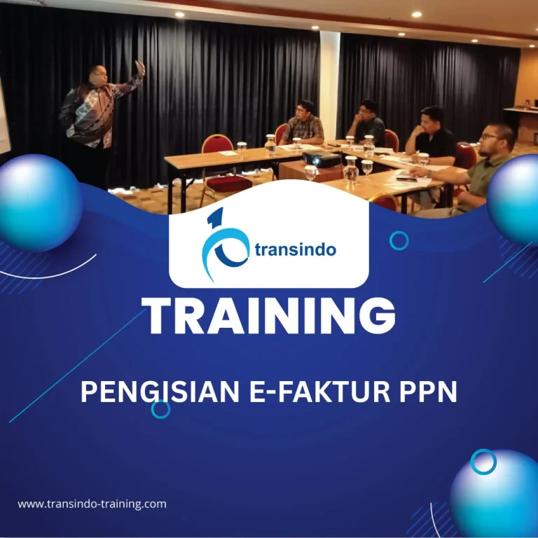 TRAINING PENGISIAN E-FAKTUR PPN