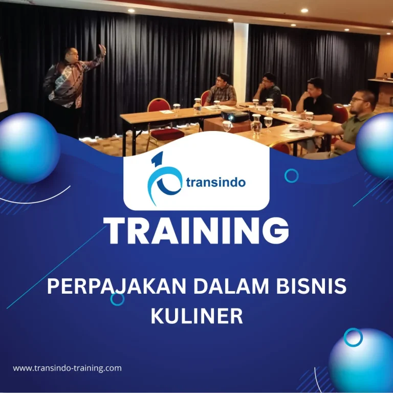 TRAINING PERPAJAKAN DALAM BISNIS KULINER