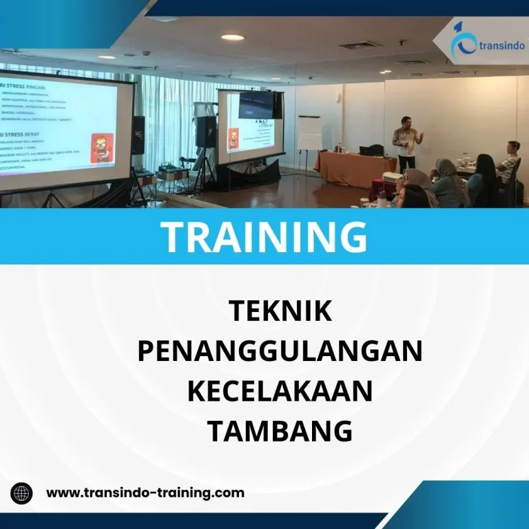 PELATIHAN TEKNIK PENANGGULANGAN KECELAKAAN TAMBANG