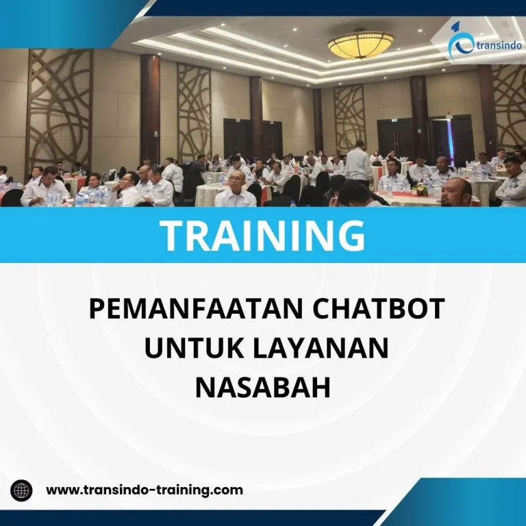 Pelatihan chatbot AI untuk layanan nasabah