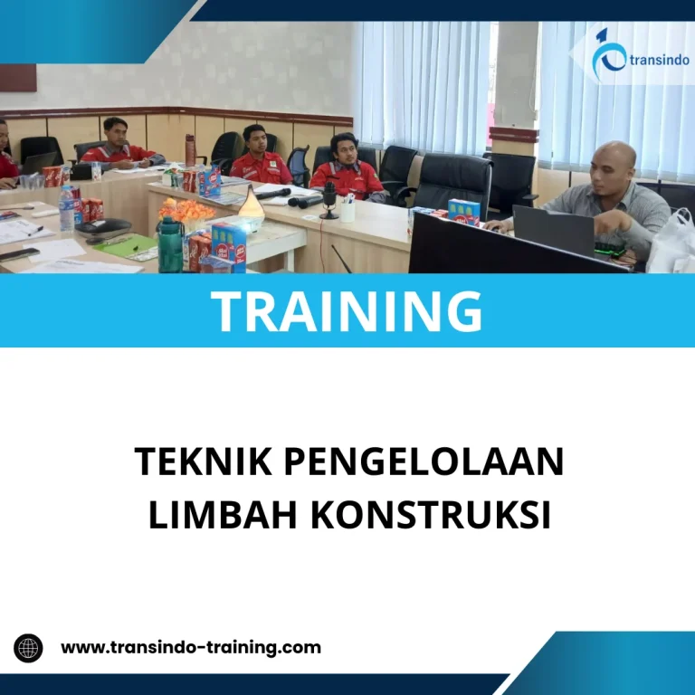 TRAINING TEKNIK PENGELOLAAN LIMBAH KONSTRUKSI